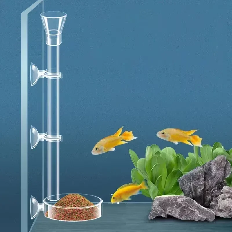 Aquarium Plant Red - Zestaw szklanych rurek do karmienia i