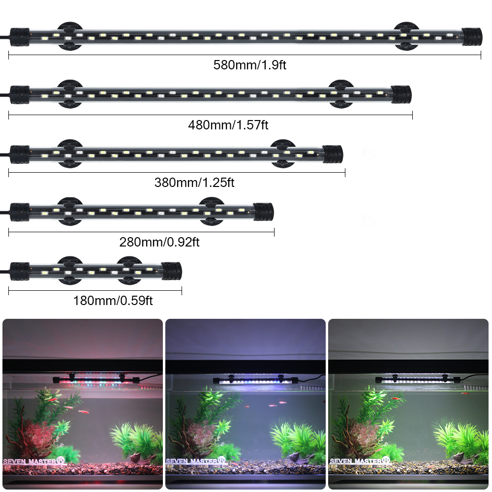 Aquarium Plant Ornament - Oświetlenie akwarium LED lampa do uprawy