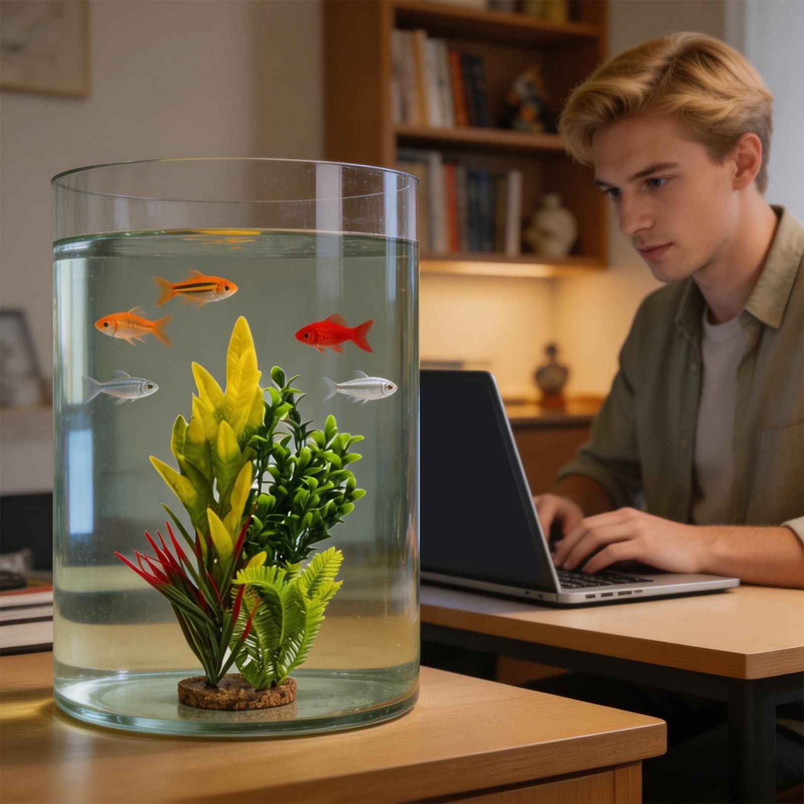 Planted Aquarium Betta - Sztuczne rośliny akwariowe Dekoracje do akwarium