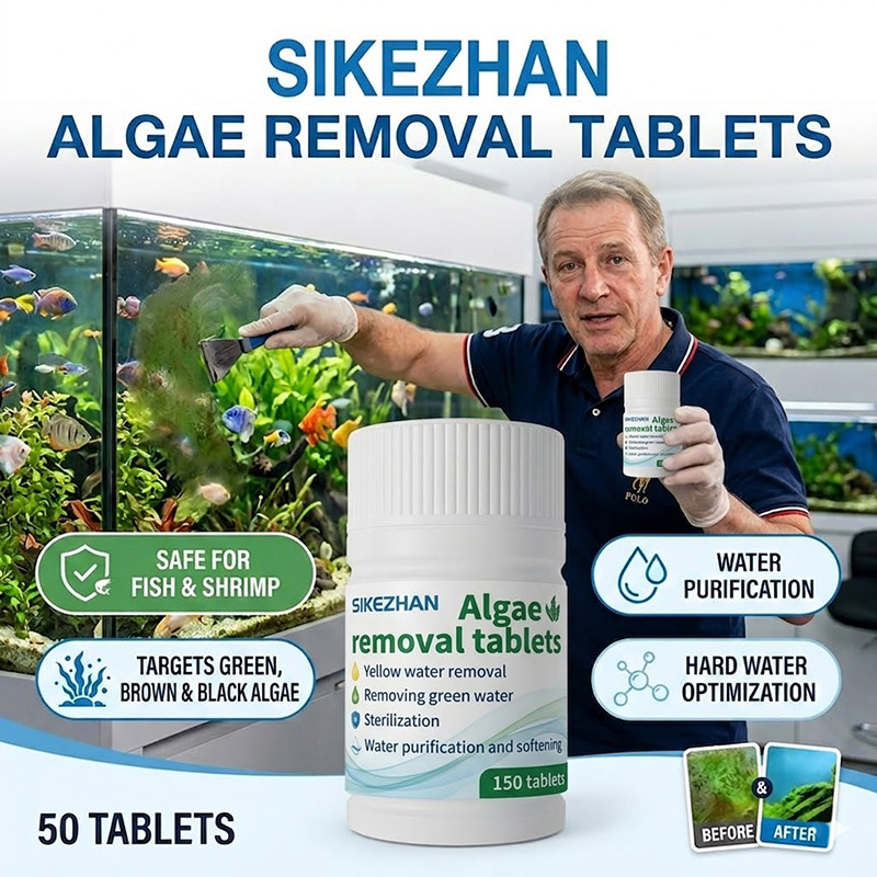 Aquarium Plant Vitamins - Tabletki do szybkiego usuwania alg, oczyszczacz