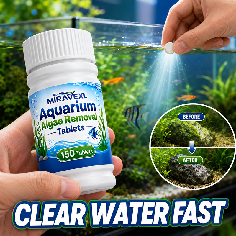 Aquarium Planted Fish - MIRAVEXL 150 Tabletki do usuwania alg