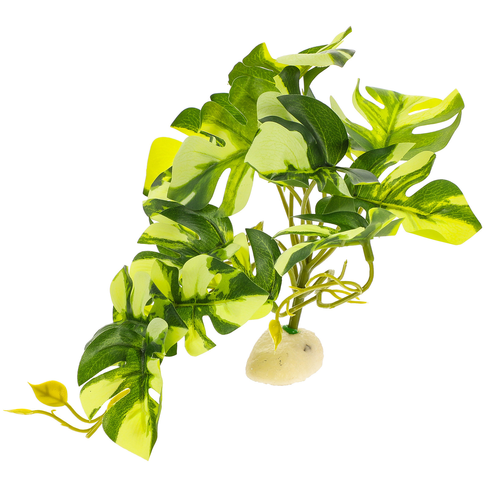 Aquarium Plant Ornament - Realistyczna żywiczna roślina do terrarium dla