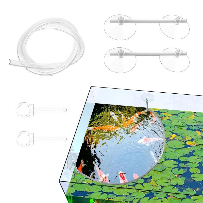 Aquarium Planted Filter - Pływający pierścień do karmienia ryb w