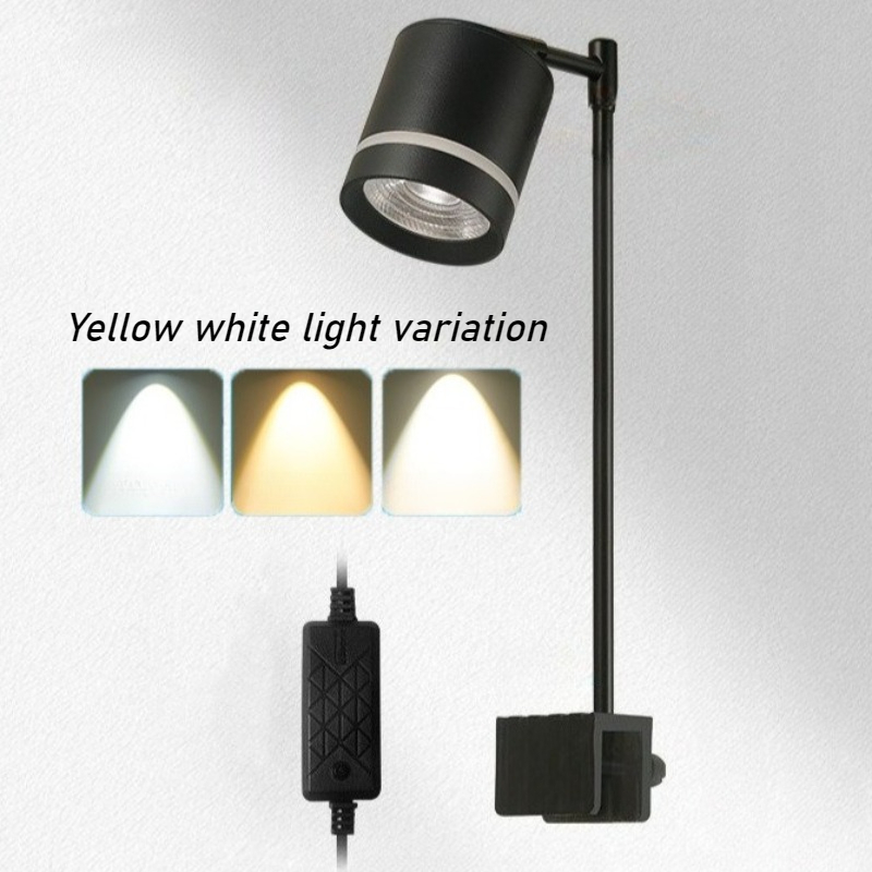 Aquarium Plant Ornament - Lampa akwariowa z mocowaniem na klips,