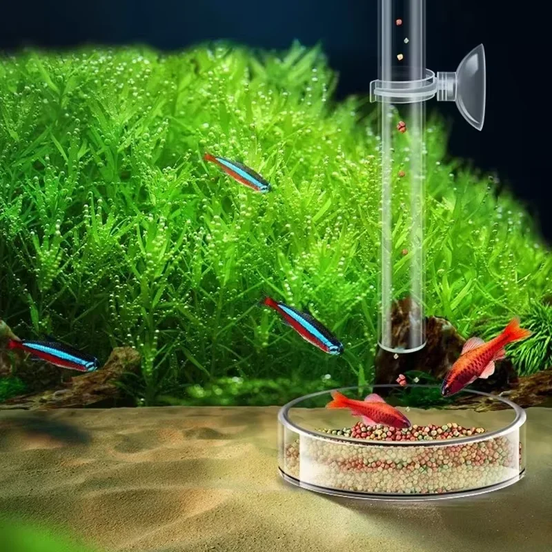 Zestaw szklanych rurek do karm – Aquarium Plant Red recenzja i cena