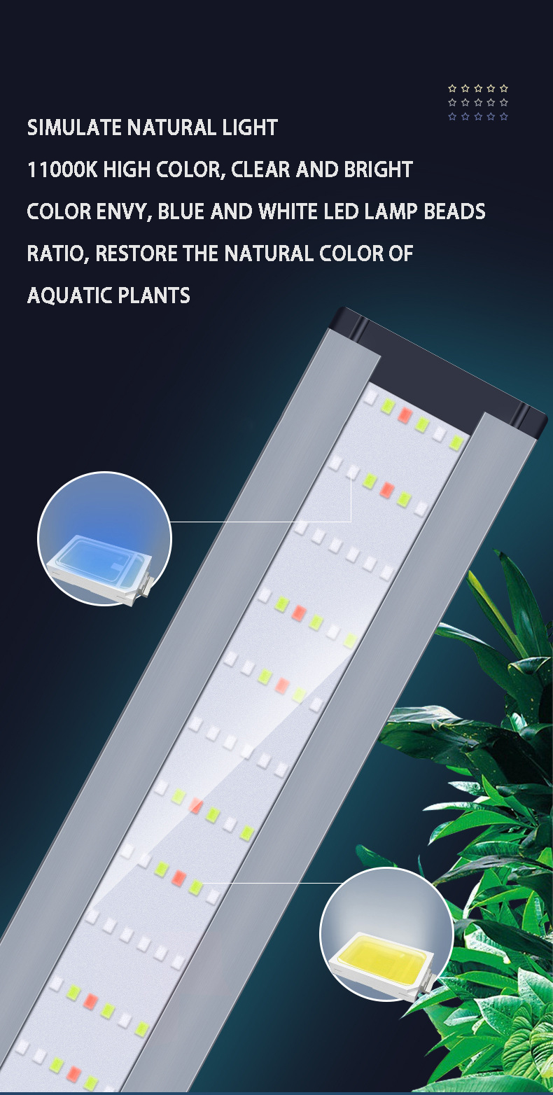 Światła LED do akwarium Oświet – Aquarium Plant Red recenzja i cena