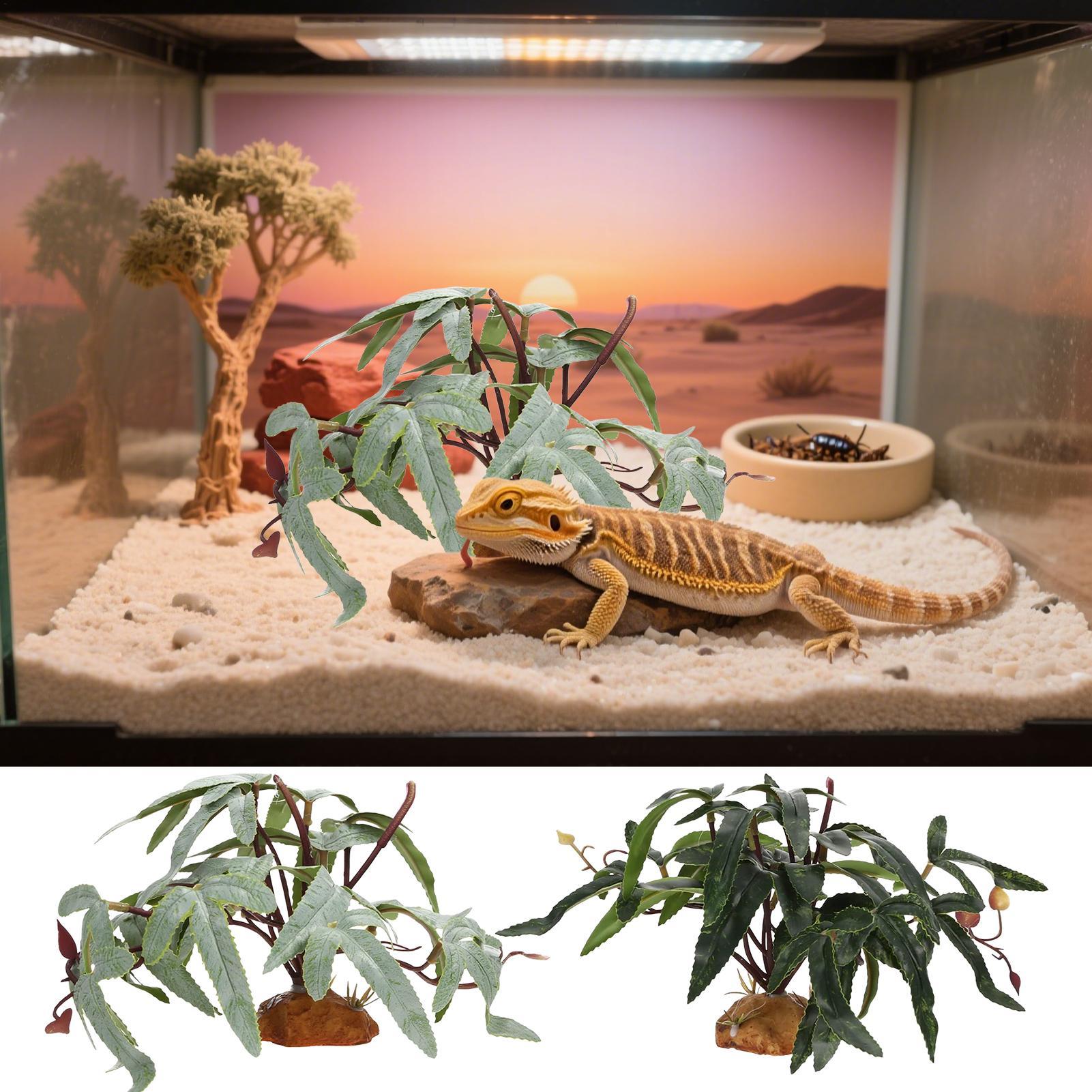 Sztuczne rośliny dla gadów, oz – Aquarium Plant Ornament recenzja i cena