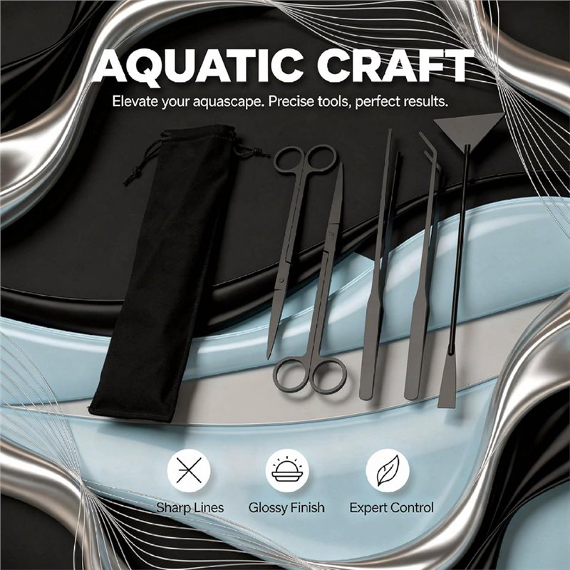 ABLK 5-częściowy zestaw narzęd – Planted Aquarium With Sand recenzja i cena