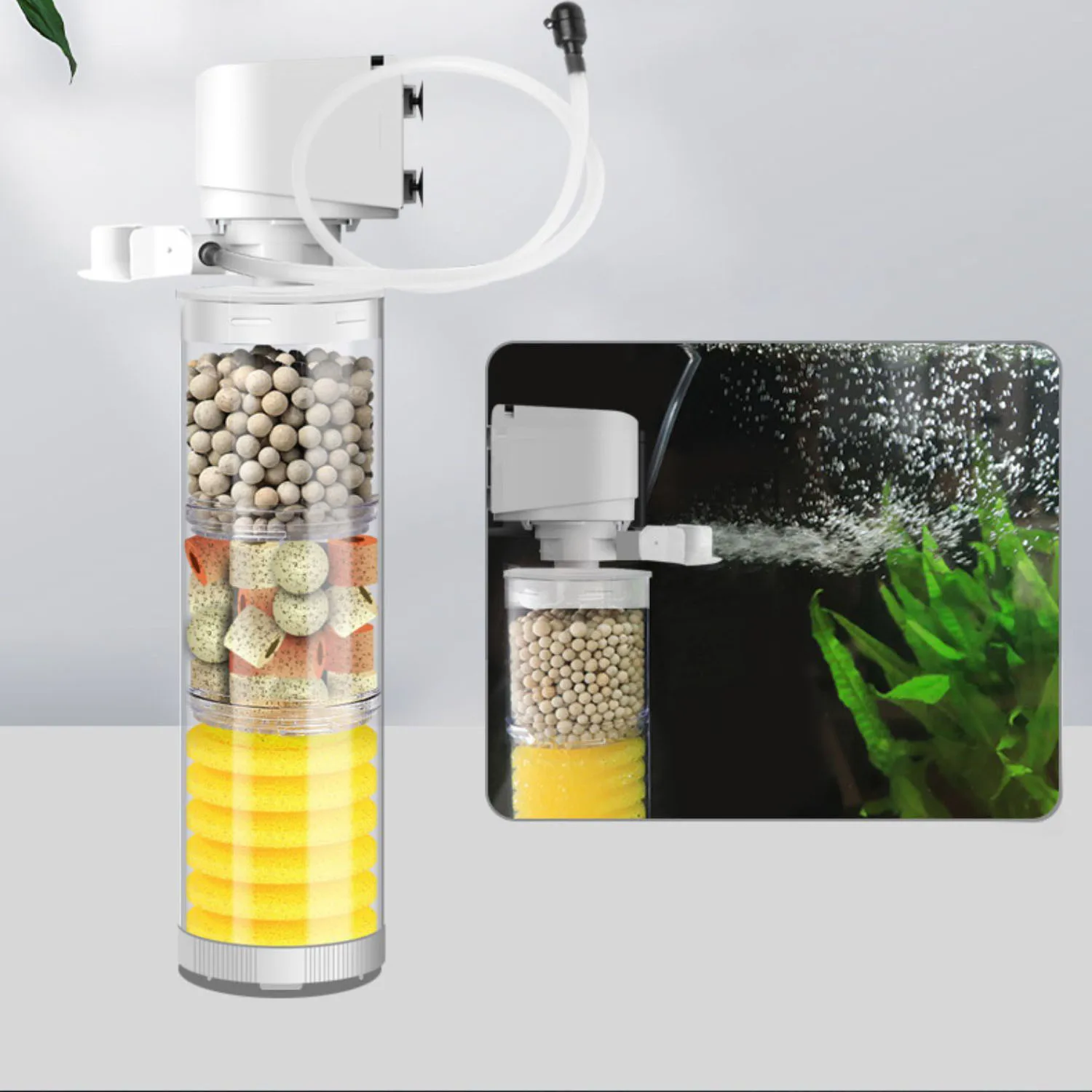 220V 50Hz cichy filtr do akwar – Aquarium Planted Filter recenzja i cena