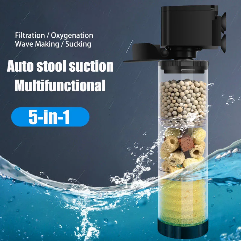 220V 50Hz cichy filtr do akwar – Aquarium Planted Filter recenzja i cena