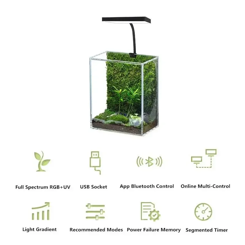 WEEK AQUA Mag Pro USB Nano Lam – Aquarium Plant Ornament recenzja i cena