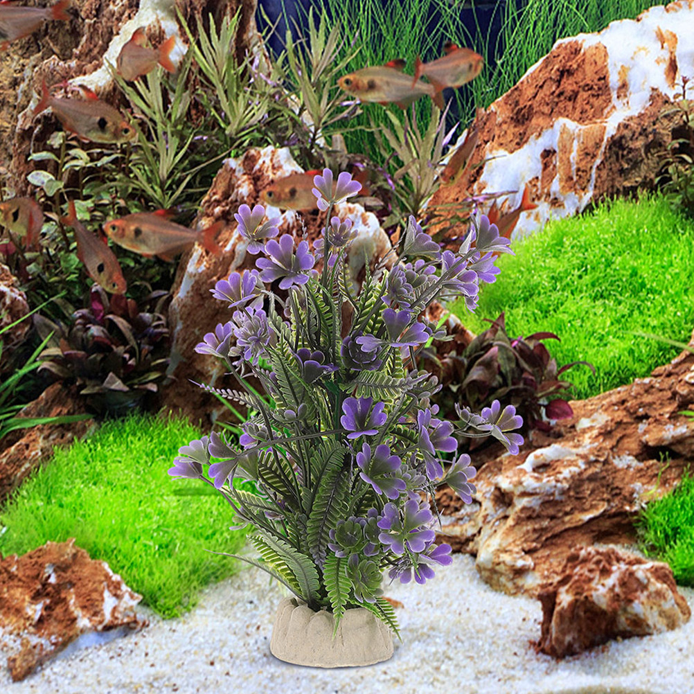 2 szt. sztucznych plastikowych – Aquarium Plant Red recenzja i cena