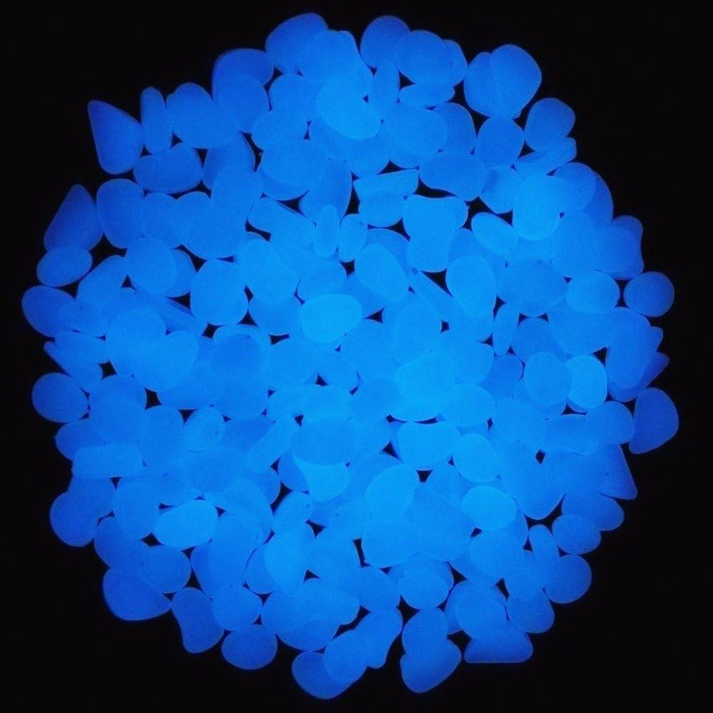 Fish Tank Rocks Glow Blue Pebb – Aquarium Plant Ornament recenzja i cena
