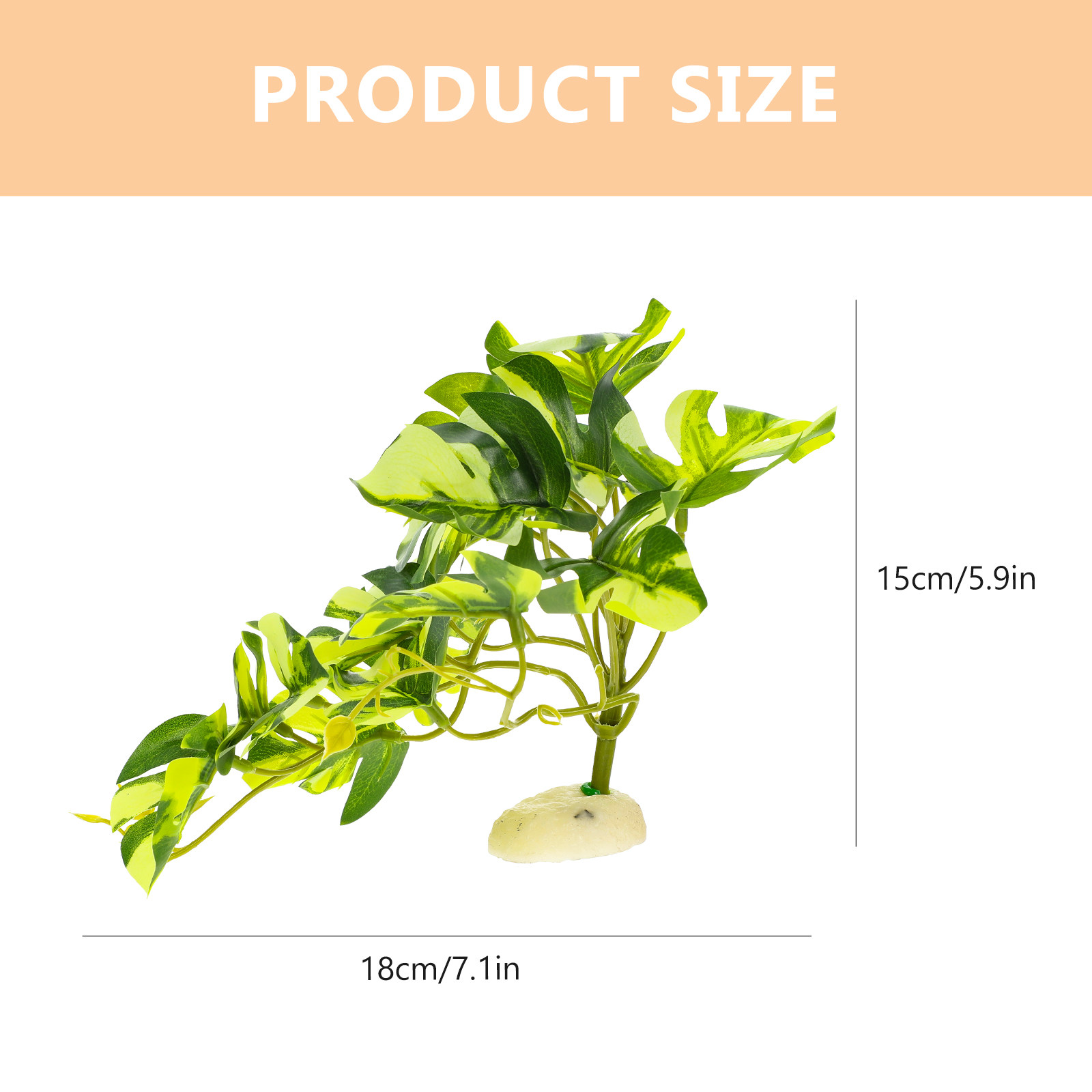 Realistyczna żywiczna roślina  – Aquarium Plant Ornament recenzja i cena