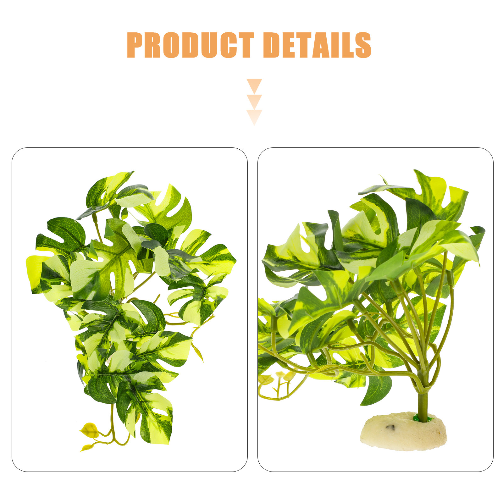 Realistyczna żywiczna roślina  – Aquarium Plant Ornament recenzja i cena