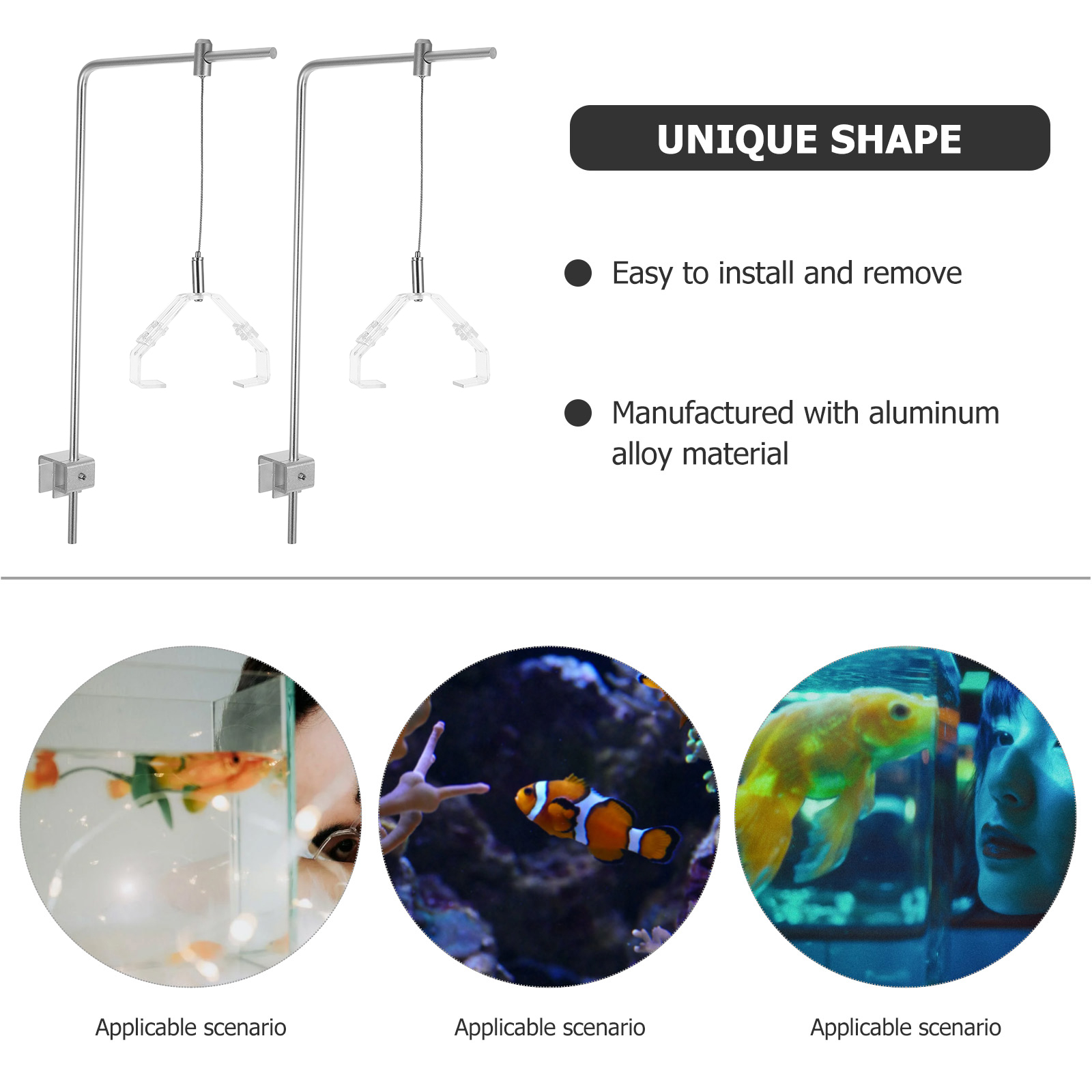 2 szt. Uchwyt do oświetlenia a – Aquarium Planted Fish recenzja i cena