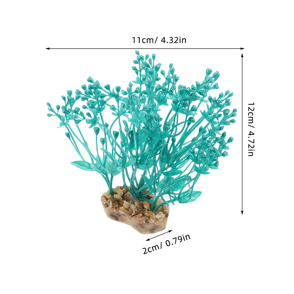 2 sztuki plastikowych roślin a – Aquarium Planted Setup recenzja i cena