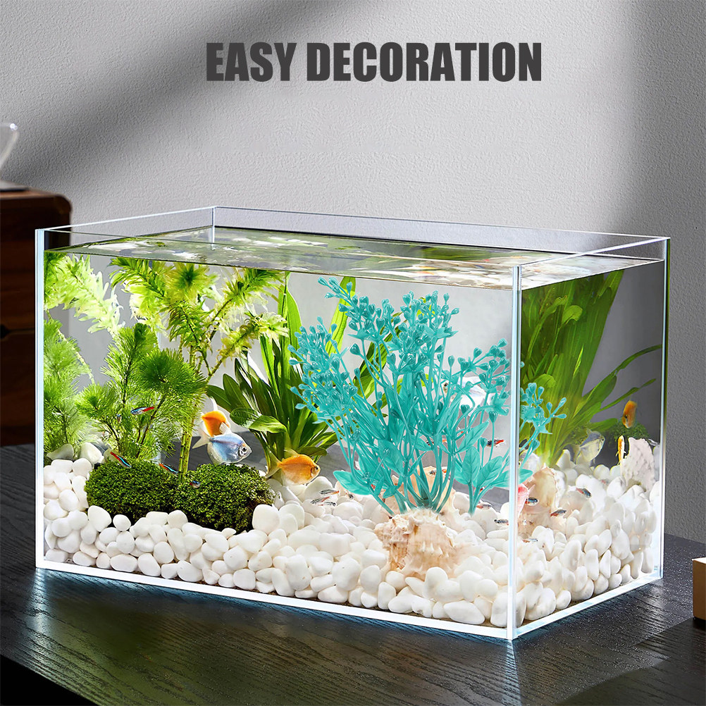 2 sztuki plastikowych roślin a – Aquarium Planted Setup recenzja i cena